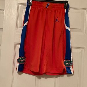 Jordan Bright Orange Athletic Shorts
